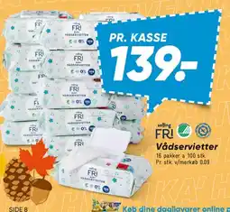 Bilka Vådservietter tilbud