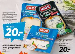 Bilka Igor Gorgonzola tilbud