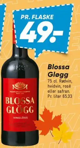 Bilka Blossa Gløgg (flaske) tilbud