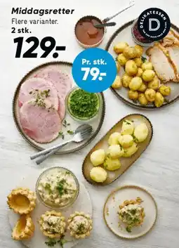 Bilka Middagsretter tilbud