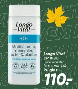 Bilka Longo Vital 50+ tilbud