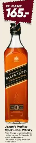 Bilka Johnnie Walker Black Label whisky tilbud