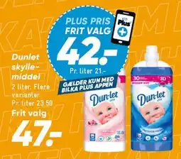 Bilka Diverse små vaskemidler / skyllemidler (højre kolonne top) tilbud