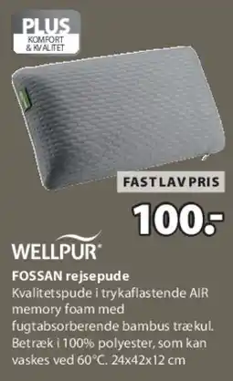JYSK FOSSAN rejsepude tilbud