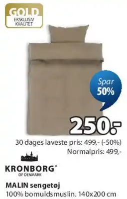 JYSK MALIN sengetøj tilbud