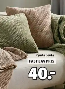 JYSK Pyntepude tilbud