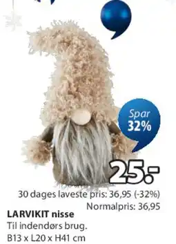 JYSK LARVIKT nisse tilbud