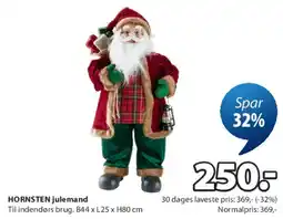 JYSK HORNSTEN julemand tilbud