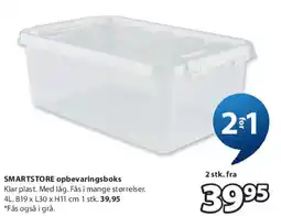 JYSK SMARTSTORE opbevaringsboks tilbud
