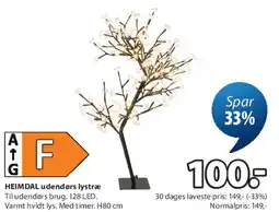 JYSK HEIMDAL udendørs lystre tilbud