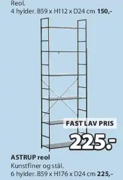 JYSK ASTRUP reol tilbud