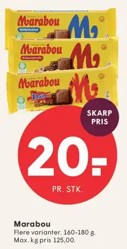 SPAR Marabou tilbud
