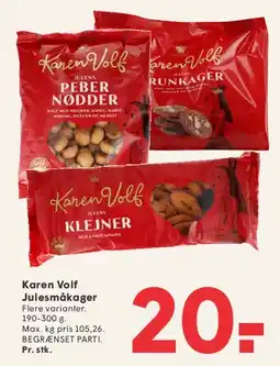 SPAR Karen Volf Julesmåkager tilbud
