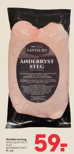 SPAR Andebryststeg tilbud