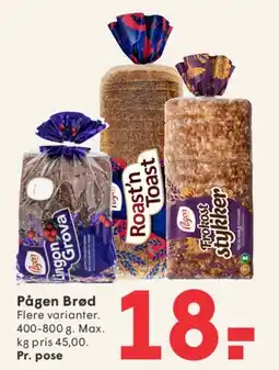 SPAR Pågen Brød tilbud