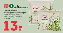 SPAR Grøn Balance Økologiske Grøntsager tilbud