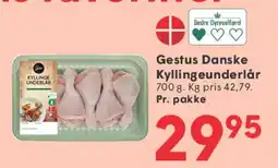 SPAR Gestus Danske Kyllingeunderlår tilbud