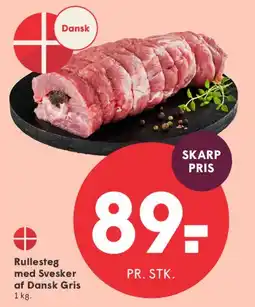 SPAR Rullesteg med svesker tilbud