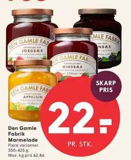 SPAR Den Gamle Fabrik Marmelade tilbud
