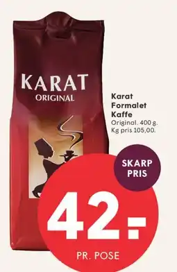 SPAR Karat Formalet Kaffe (Original) tilbud