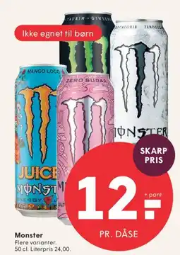 SPAR Monster tilbud