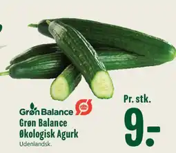 Min Købmand Grøn Balance Økologisk Agurk tilbud