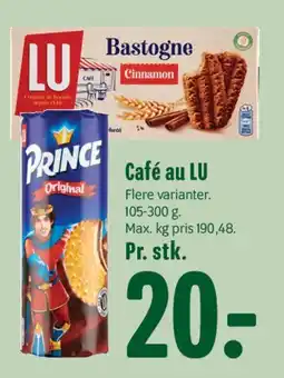 Min Købmand Café au LU / Bastogne / Prince tilbud