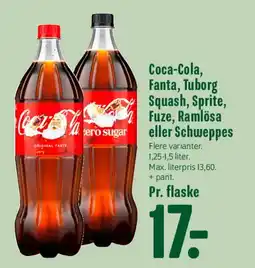 Min Købmand Coca‑Cola m.fl. tilbud