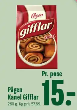 Min Købmand Pågen Kanel Gifflar tilbud