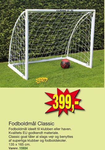 Harald Nyborg Fodboldmål Classic tilbud