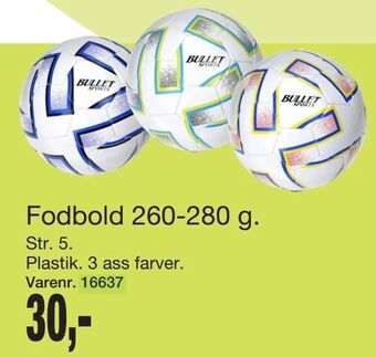 Harald Nyborg Fodbold 260-280 g tilbud