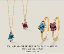 Vibholm Four Seasons Petite Vedhæng & Ringe tilbud