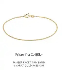 Vibholm Panser Facet Armbånd tilbud