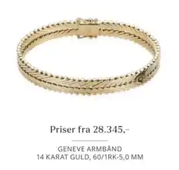Vibholm Geneve armbånd tilbud