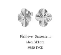 Vibholm Firkløver Statement Ørestikkere tilbud