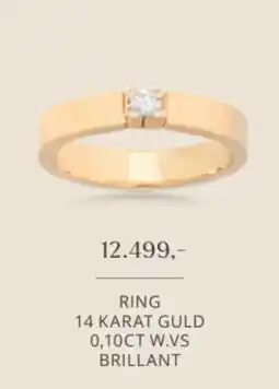 Vibholm Ring 14 Karat Guld tilbud