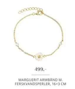 Vibholm Marguerit armbånd m. tilbud