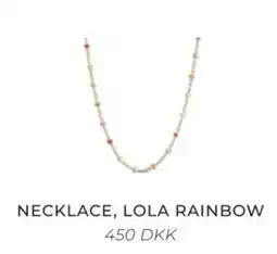Vibholm Lola Rainbow Necklace tilbud