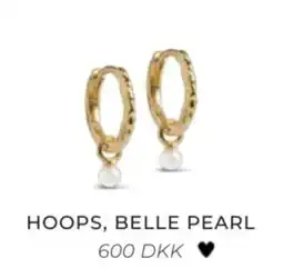 Vibholm Hoops, belle pearl tilbud