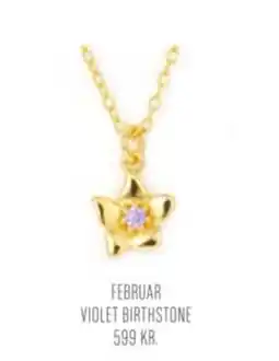Vibholm February violet birthstone tilbud