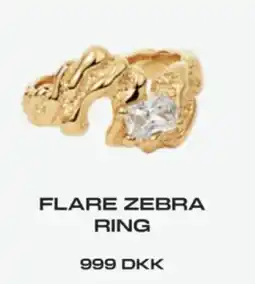 Vibholm Flare Zebra Ring tilbud