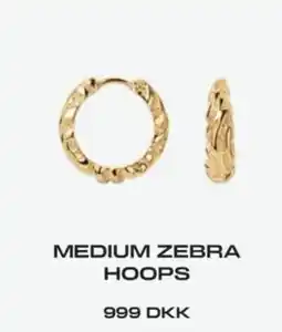 Vibholm Medium Zebra Hoops tilbud