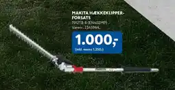 Davidsen Makita hækkeklipper-forsats tilbud