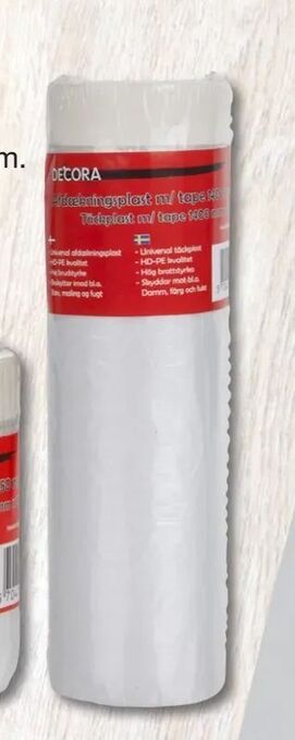 Harald Nyborg Afdækningsplast med tape tilbud