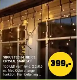 XL-BYG Sirius Tech-line Ice Crystal Startsæt tilbud