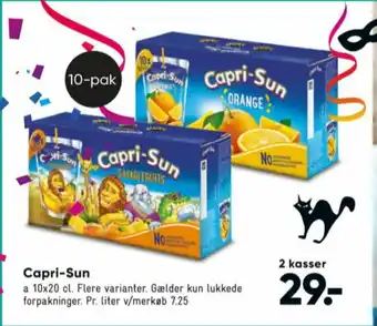 Bilka Capri-sun juice tilbud