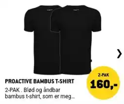 XL-BYG Proactive Bambus T-Shirt tilbud