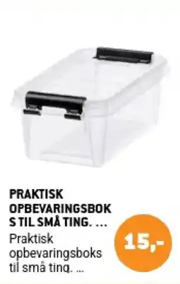 XL-BYG Praktisk opbevaringsboks tilbud