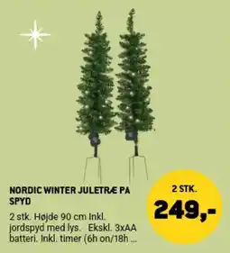 XL-BYG Nordic Winter Juletræ På Spyd tilbud