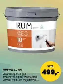 XL-BYG Rum væg 10 mat tilbud